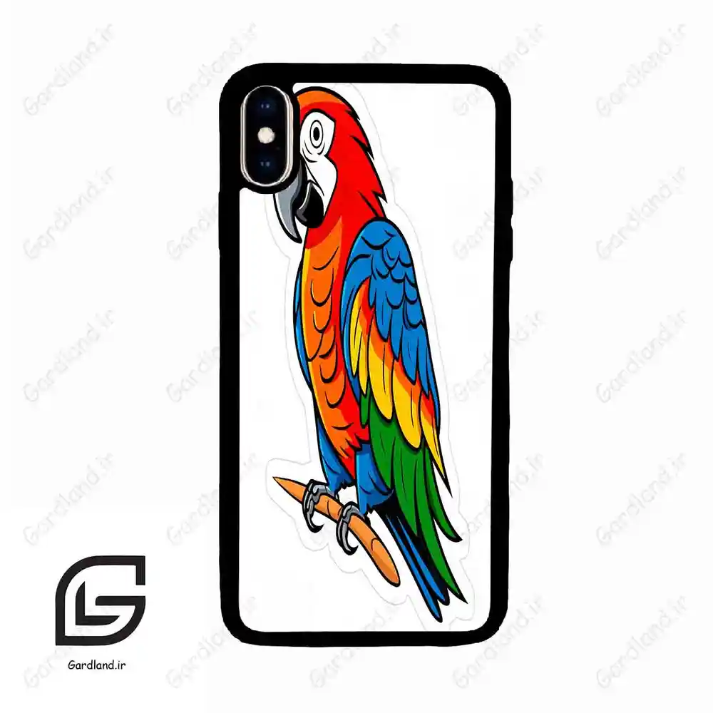 قاب گوشی آیفون ایکس اس مکس (Iphone Xs Max ) طرح طوطی کد 2896