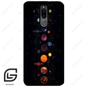 قاب گوشی هوآوی میت 10 لایت (Huawei Mate 10 Lite ) طرح کهکشان کد 2062