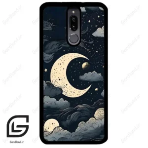 قاب گوشی هوآوی میت 10 لایت (Huawei Mate 10 Lite ) طرح ماه کد 2173
