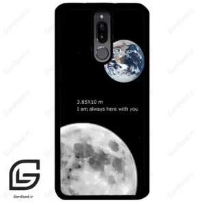 قاب گوشی هوآوی میت 10 لایت (Huawei Mate 10 Lite ) طرح ماه کد 2190