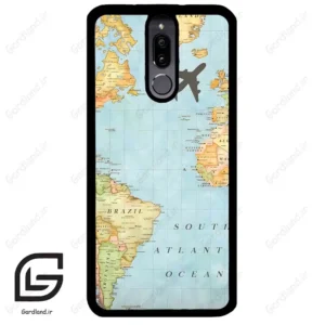 قاب گوشی هوآوی میت 10 لایت (Huawei Mate 10 Lite ) طرح نقشه کد 2243