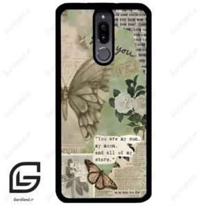 قاب گوشی هوآوی میت 10 لایت (Huawei Mate 10 Lite ) طرح پروانه کد 2244