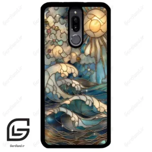 قاب گوشی هوآوی میت 10 لایت (Huawei Mate 10 Lite ) طرح شیشه کد 2393