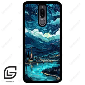 قاب گوشی هوآوی میت 10 لایت (Huawei Mate 10 Lite ) طرح شب کد 2425