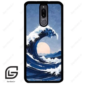 قاب گوشی هوآوی میت 10 لایت (Huawei Mate 10 Lite ) طرح موج کد 2443