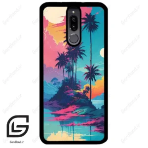 قاب گوشی هوآوی میت 10 لایت (Huawei Mate 10 Lite ) طرح جزیره کد 2461