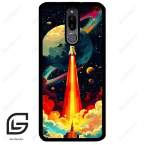 قاب گوشی هوآوی میت 10 لایت (Huawei Mate 10 Lite ) طرح موشک کد 2463