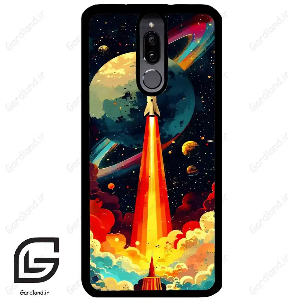 قاب گوشی هوآوی میت 10 لایت (Huawei Mate 10 Lite ) طرح موشک کد 2463