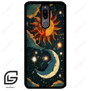 قاب گوشی هوآوی میت 10 لایت (Huawei Mate 10 Lite ) طرح ماه کد 2474