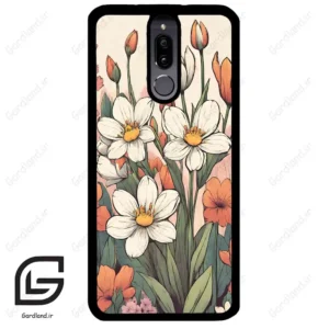 قاب گوشی هوآوی میت 10 لایت (Huawei Mate 10 Lite ) طرح گل کد 2475