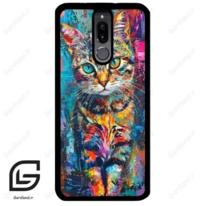 قاب گوشی هوآوی میت 10 لایت (Huawei Mate 10 Lite ) طرح گربه کد 2488