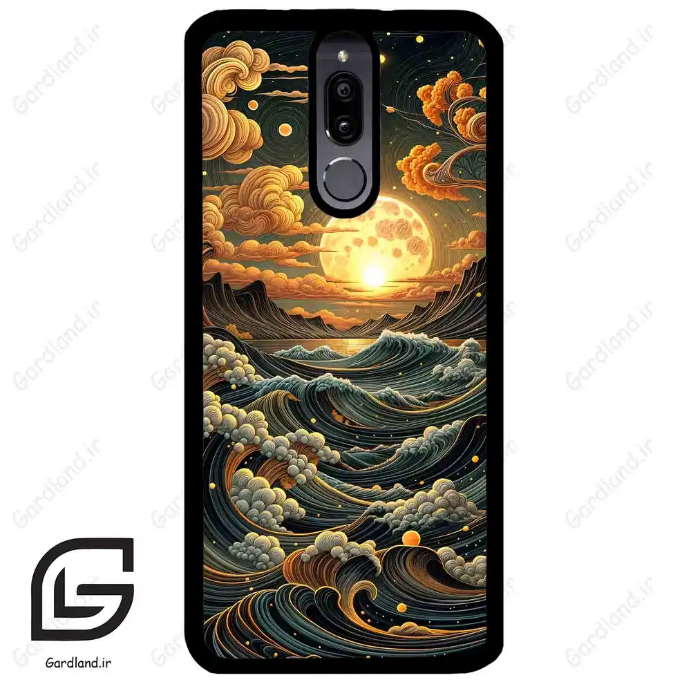 قاب گوشی هوآوی میت 10 لایت (Huawei Mate 10 Lite ) طرح غروب کد 2505