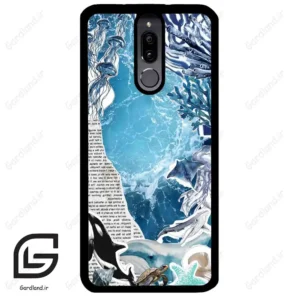قاب گوشی هوآوی میت 10 لایت (Huawei Mate 10 Lite ) طرح دریا کد 2516