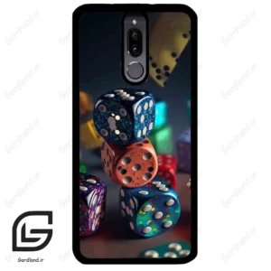 قاب گوشی هوآوی میت 10 لایت (Huawei Mate 10 Lite ) طرح تاس کد 2556