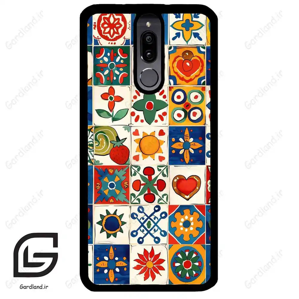 قاب گوشی هوآوی میت 10 لایت (Huawei Mate 10 Lite ) طرح کاشی کد 2594