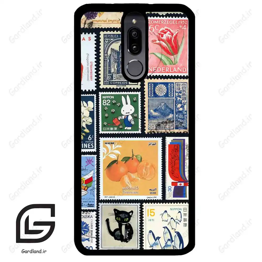 قاب گوشی هوآوی میت 10 لایت (Huawei Mate 10 Lite ) طرح تمبر کد 2603