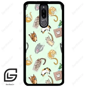 قاب گوشی هوآوی میت 10 لایت (Huawei Mate 10 Lite ) طرح گربه کد 2622
