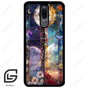 قاب گوشی هوآوی میت 10 لایت (Huawei Mate 10 Lite ) طرح ماه کد 2695