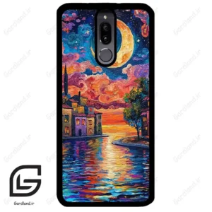 قاب گوشی هوآوی میت 10 لایت (Huawei Mate 10 Lite ) طرح ماه کد 2699