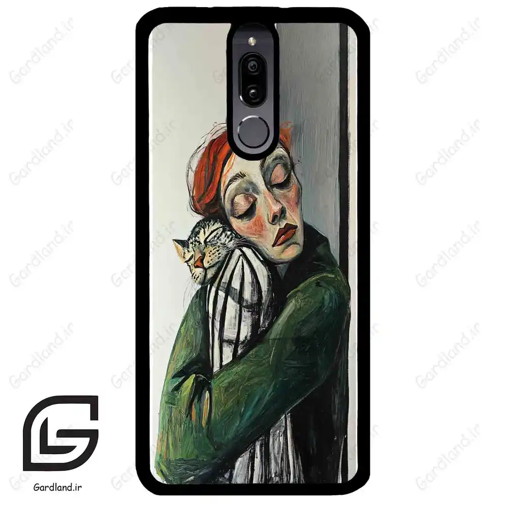 قاب گوشی هوآوی میت 10 لایت (Huawei Mate 10 Lite ) طرح گربه کد 2709