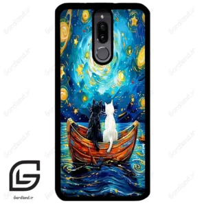 قاب گوشی هوآوی میت 10 لایت (Huawei Mate 10 Lite ) طرح گربه کد 2727