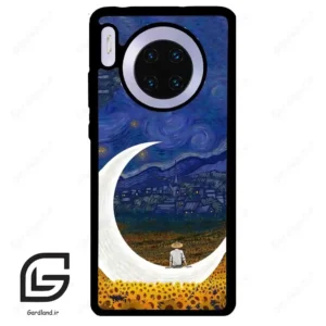 قاب گوشی هوآوی میت 30 (Huawei Mate 30 ) طرح ماه کد 2125