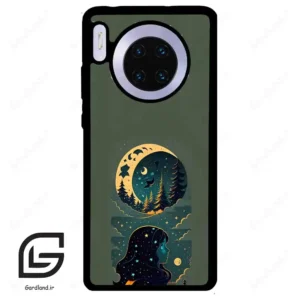قاب گوشی هوآوی میت 30 (Huawei Mate 30 ) طرح ماه کد 2267