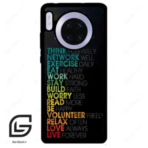 قاب گوشی هوآوی میت 30 (Huawei Mate 30 ) طرح متن کد 2332