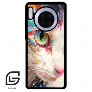 قاب گوشی هوآوی میت 30 (Huawei Mate 30 ) طرح گربه کد 2437