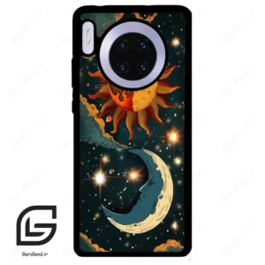 قاب گوشی هوآوی میت 30 (Huawei Mate 30 ) طرح ماه کد 2474