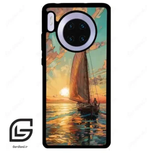 قاب گوشی هوآوی میت 30 (Huawei Mate 30 ) طرح قایق کد 2485