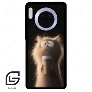 قاب گوشی هوآوی میت 30 (Huawei Mate 30 ) طرح گربه کد 2567