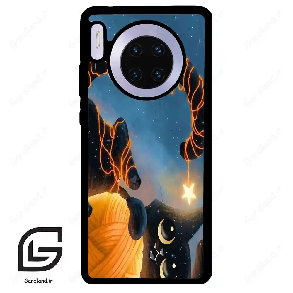 قاب گوشی هوآوی میت 30 (Huawei Mate 30 ) طرح گربه کد 2654