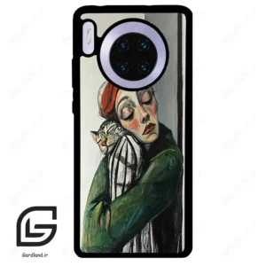 قاب گوشی هوآوی میت 30 (Huawei Mate 30 ) طرح گربه کد 2709