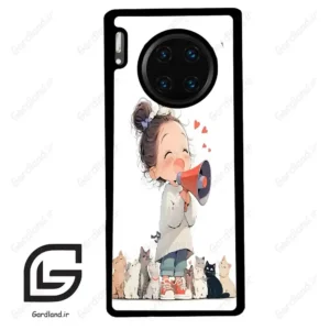 قاب گوشی هوآوی میت 30 پرو (Huawei Mate 30 Pro ) طرح دخترانه کد 2027