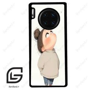قاب گوشی هوآوی میت 30 پرو (Huawei Mate 30 Pro ) طرح دختر کد 2057