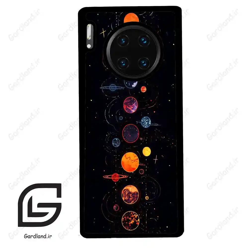 قاب گوشی هوآوی میت 30 پرو (Huawei Mate 30 Pro ) طرح کهکشان کد 2062