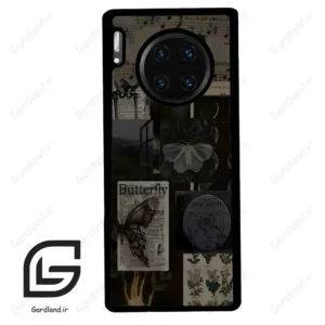 قاب گوشی هوآوی میت 30 پرو (Huawei Mate 30 Pro ) طرح پروانه کد 2096
