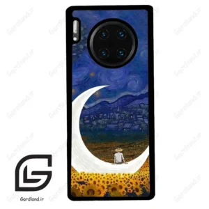قاب گوشی هوآوی میت 30 پرو (Huawei Mate 30 Pro ) طرح ماه کد 2125
