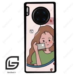 قاب گوشی هوآوی میت 30 پرو (Huawei Mate 30 Pro ) طرح دخترانه کد 2141