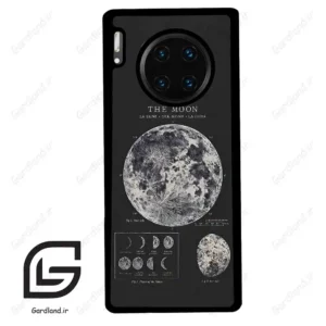 قاب گوشی هوآوی میت 30 پرو (Huawei Mate 30 Pro ) طرح ماه کد 2175