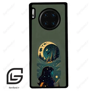 قاب گوشی هوآوی میت 30 پرو (Huawei Mate 30 Pro ) طرح ماه کد 2267