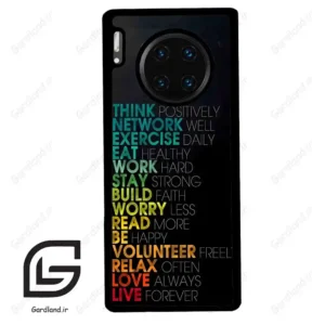 قاب گوشی هوآوی میت 30 پرو (Huawei Mate 30 Pro ) طرح متن کد 2332