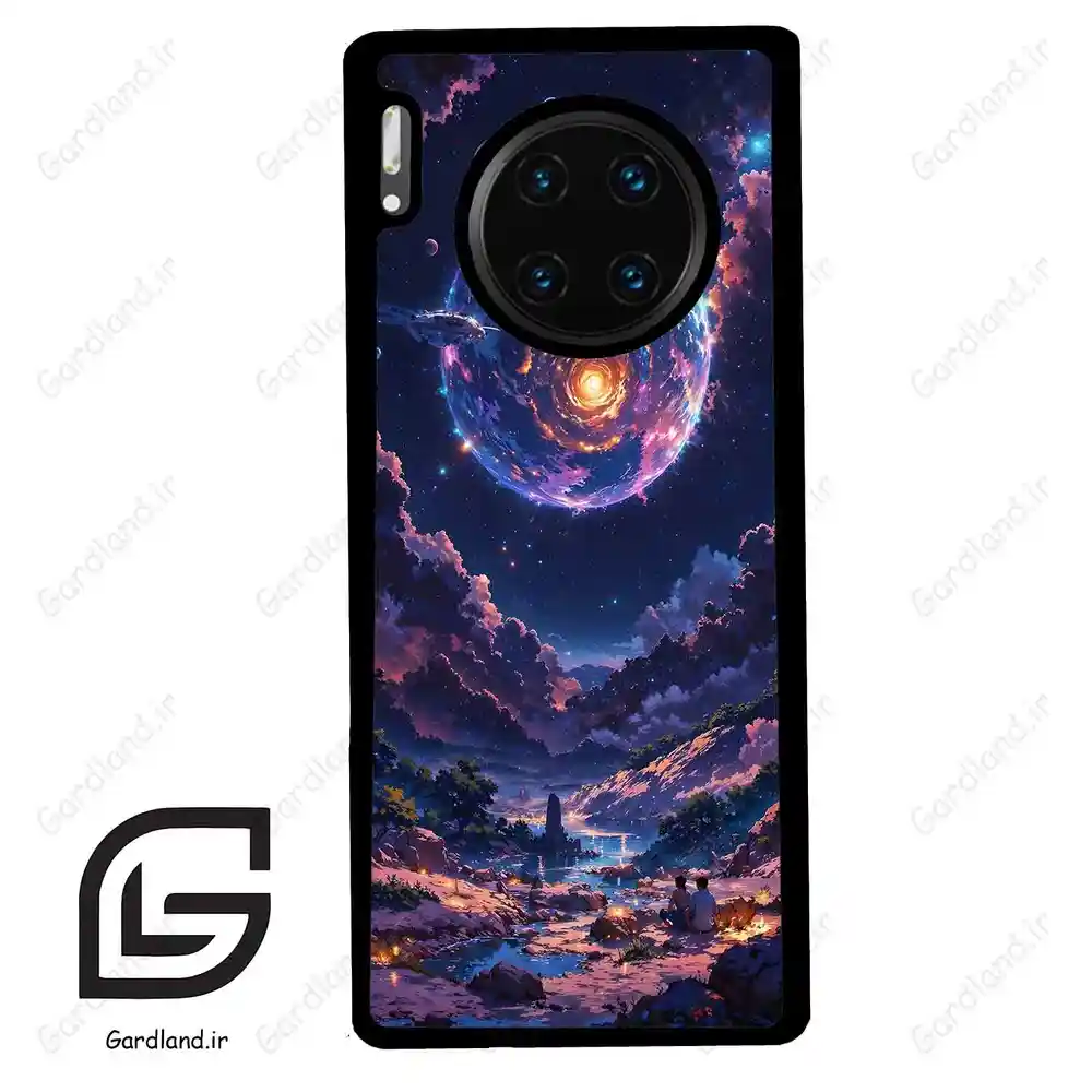 قاب گوشی هوآوی میت 30 پرو (Huawei Mate 30 Pro ) طرح ماه کد 2344