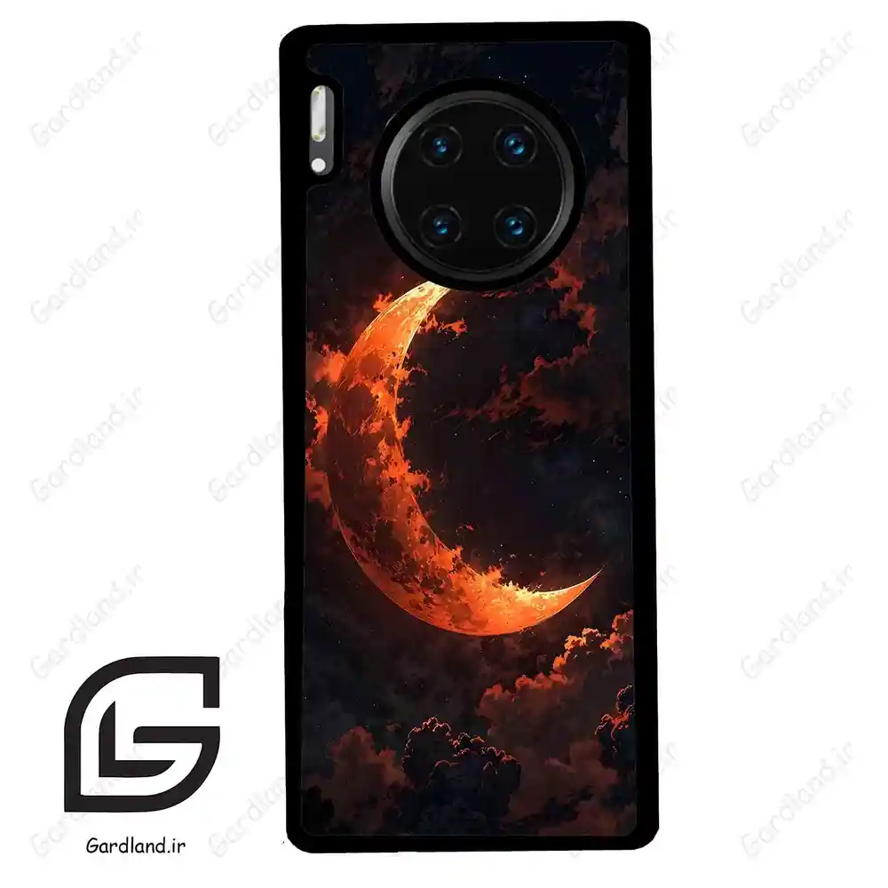 قاب گوشی هوآوی میت 30 پرو (Huawei Mate 30 Pro ) طرح ماه کد 2357