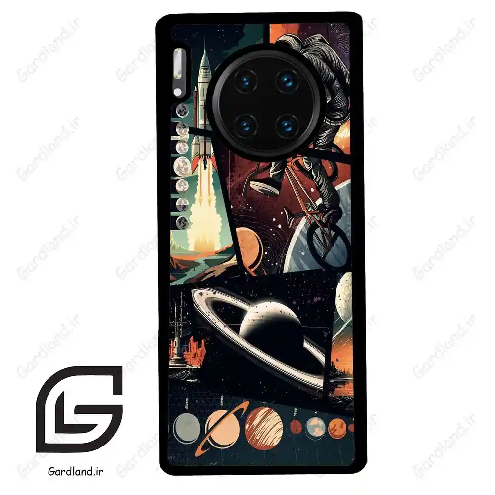 قاب گوشی هوآوی میت 30 پرو (Huawei Mate 30 Pro ) طرح فضانورد کد 2415