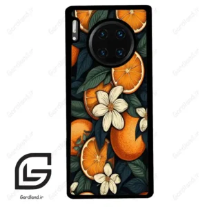 قاب گوشی هوآوی میت 30 پرو (Huawei Mate 30 Pro ) طرح پرتقالی کد 2423