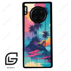 قاب گوشی هوآوی میت 30 پرو (Huawei Mate 30 Pro ) طرح جزیره کد 2461