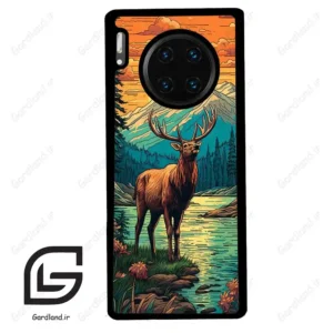 قاب گوشی هوآوی میت 30 پرو (Huawei Mate 30 Pro ) طرح گوزن کد 2471