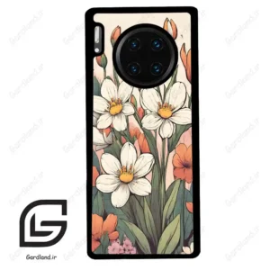 قاب گوشی هوآوی میت 30 پرو (Huawei Mate 30 Pro ) طرح گل کد 2475